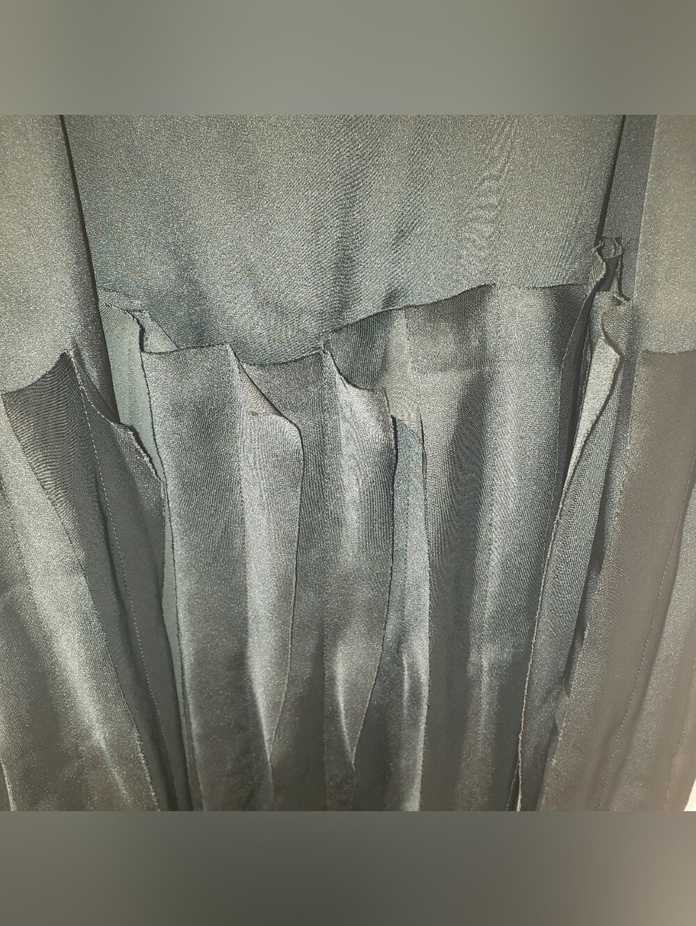 NWT Black Tank Flapper Dress By COS